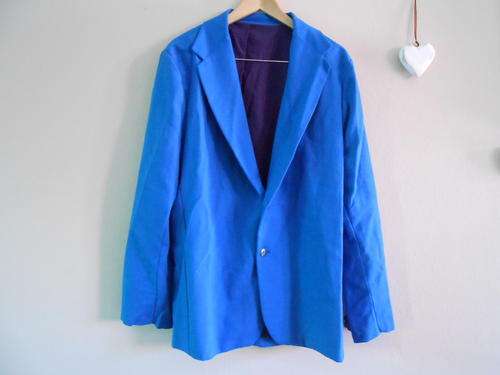 Lovely Blue Vintage Jacket (Large/ XL)